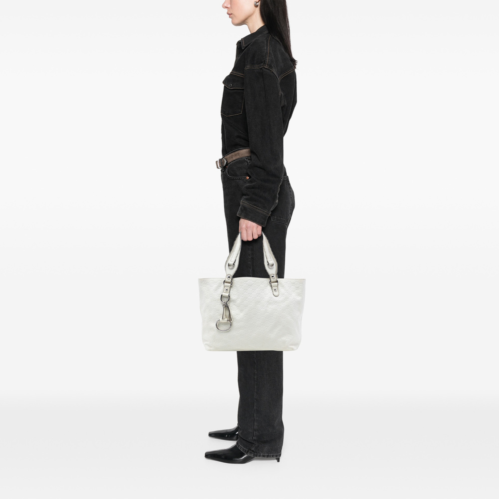 Pre-Loved Gucci Medium Guccissima Icon Bit Tote - Picture 7 of 7